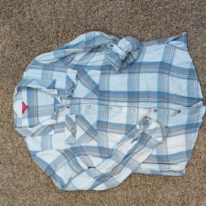 Guess - Plaid Button Up Shirt - M